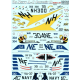 DECAL FOR A-7 CORSAIR II, PART-2 1/72 PRINT SCALE 72-161