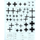 DECAL 1/72 FOR FOKKER D VII PART 2, 3 SHEETS 1/72 PRINT SCALE 72-025
