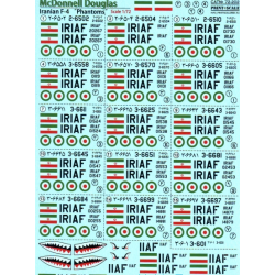 DECAL FOR F-4 PHANTOM II AIR FORCE 1/72 PRINT SCALE 72-202