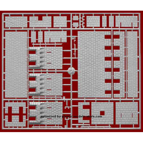 MEDIEVAL CASTLE - PLASTIC MODEL KIT SCALE 1/72 MINIART 72005 MEDIEVAL CASTLE - PLASTIC MODEL KIT SCALE 1/72 MINIART 72005