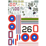DECAL FOR SPAD XII-XIII, PART 2 1/48 PRINT SCALE 48-047
