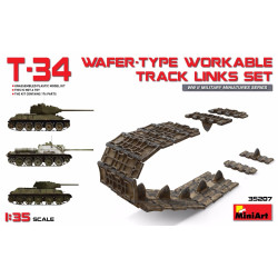 T-34 WAFER-TYPE WORKABLE TRACK LINKS SET 1/35 MINIART 35207