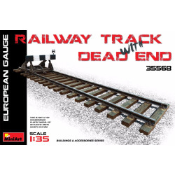 RAILWAY TRACK DEAD END (EUROPEAN GAUGE) 1/35 MINIART 35568