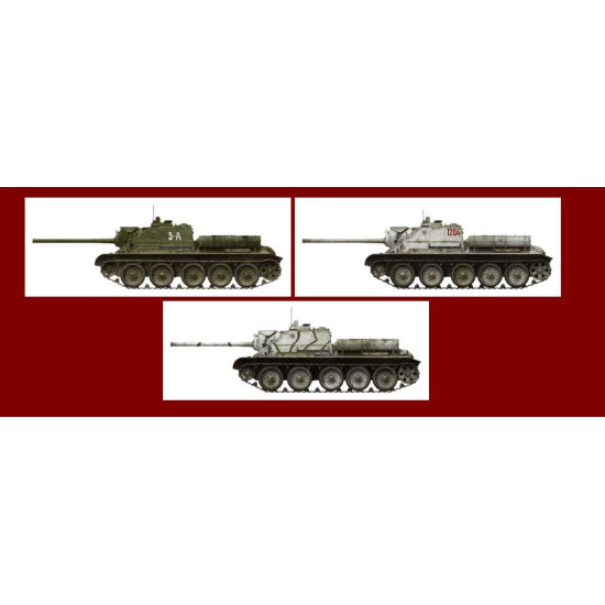 SU-85 SOVIET SPG MOD. 1943 W/CREW ( EARLY PRODUCTION ) 1/35 MINIART 35178