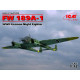 PLASTIC MODEL AIRPLANE FW 189A-1 WWII GERMAN NIGHT FIGHTER 1/72 ICM 72293