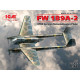 FW 189A-2, WWII GERMAN RECONNAISSANCE PLANE 1/72 ICM 72292