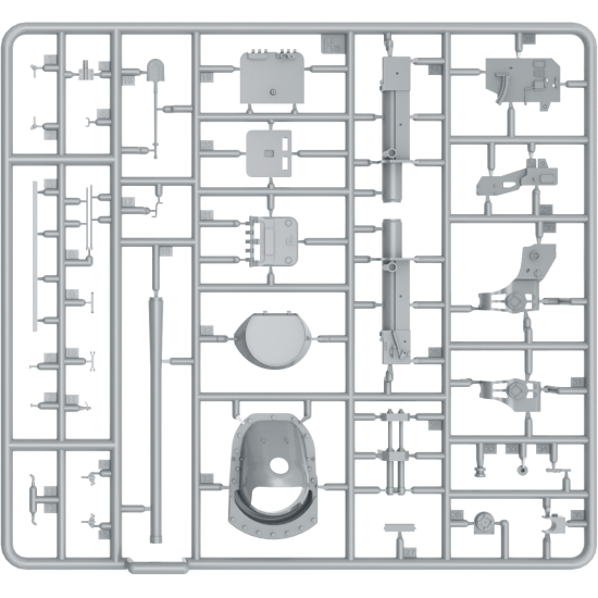 JAGDPANZER SU-85 (R) WITH CREW 5 FIGURES 1/35 MINIART 35229