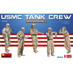 PLASTIC KIT MILITARY MINIATURES SERIES USMC TANK CREW 1/35 MINIART 37008