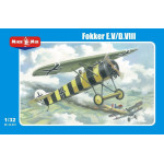 PLASTIC MODEL BUILDING AIRPLANE FIGHTER FOKKER E.V/D.III 1/32 MICRO-MIR 32-001