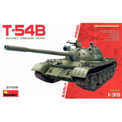 SOVIET MEDIUM TANK T-54B, ЕARLY PRODUCTION 1/35 MINIART 37019