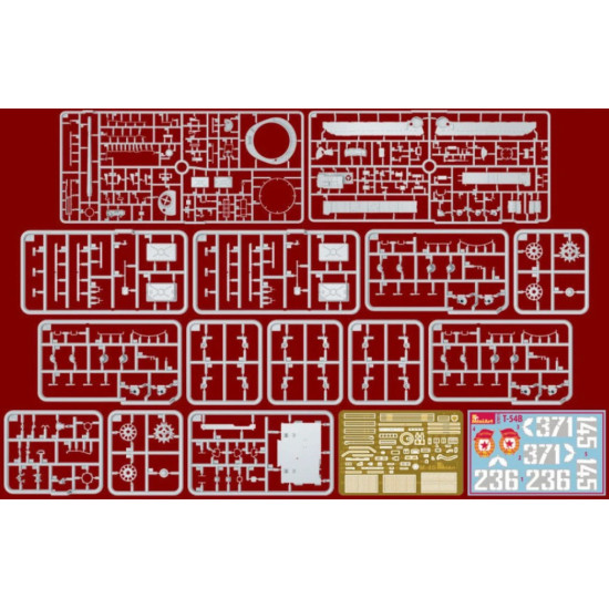 Us Stock Soviet Medium Tank T-54b, Early Production 1/35 Miniart 37019