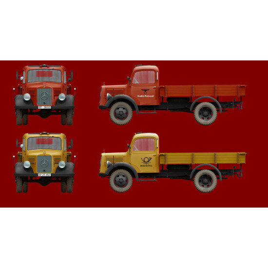 GERMAN CARGO TRUCK L1500S 1/35 MINIART 38014