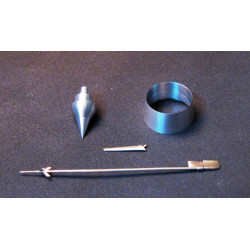 AIR INTAKE, PITOTS FOR MIG-21F-13, FOR TRUMPETER KIT 1/48 MINI WORLD 4852