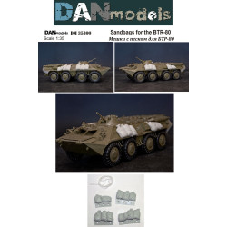 SANDBAGS FOR THE BTR-80 1/35 DAN MODELS 35300
