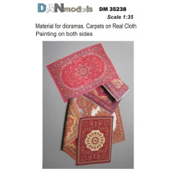 MATERIAL FOR DIORAMAS. CARPETS ON REAL CLOTH. PAINTING ON BOTH SIDES 1/35 DAN MODELS 35238