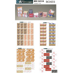 MATERIAL FOR DIORAMAS. BOXES FOR DIORAMAS, CARDBOARD 1/35 DAN MODELS 35216