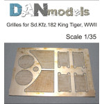 DAN MODELS 35519 GRILLES 1/35 FOR KING TIGER, WWII