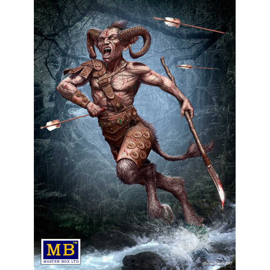 SATYR - ANCIENT GREEK MYTHS SERIES PLASTIC MODEL KIT 1/24 MASTER BOX 24024