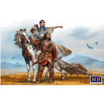 INDIAN WARS SERIES . ON THE GREAT PLAINS 1/35 MASTER BOX 35189