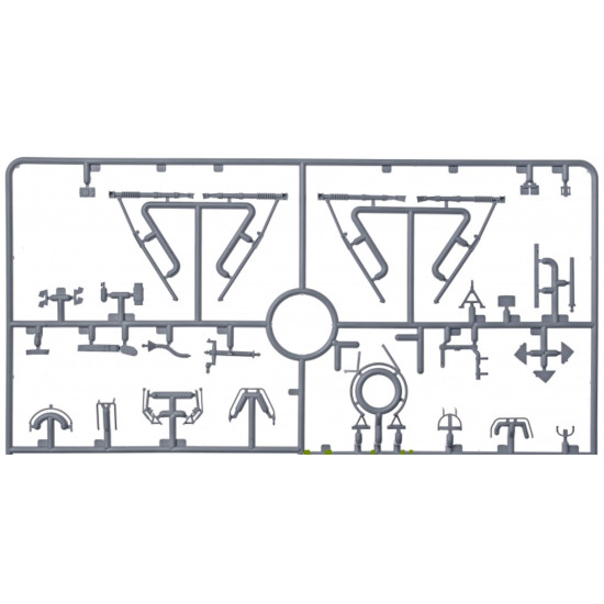 WW II German bomber He 111H-3, 2 MB 1/48 ICM 48261