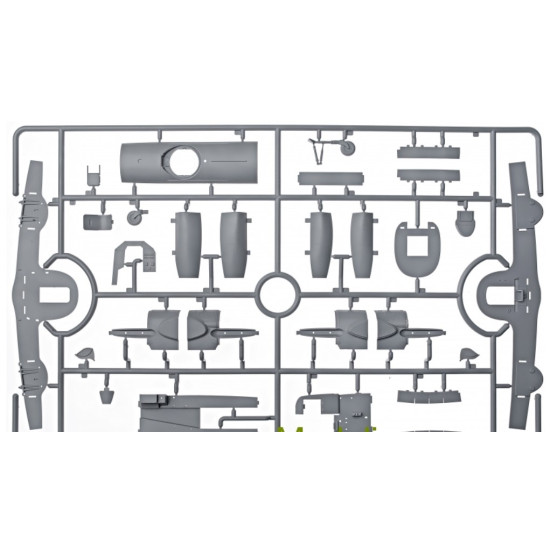 WW II German bomber He 111H-3, 2 MB 1/48 ICM 48261