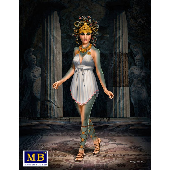 MEDUSA - ANCIENT GREEK MYTHS SERIES PLASTIC MODEL KIT 1/24 MASTER BOX 24025
