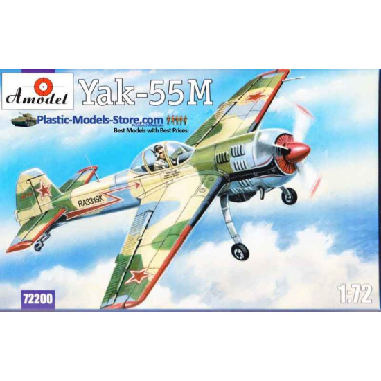 Yak-55M Soviet aerobatic aircraft 1/72 Amodel 72200