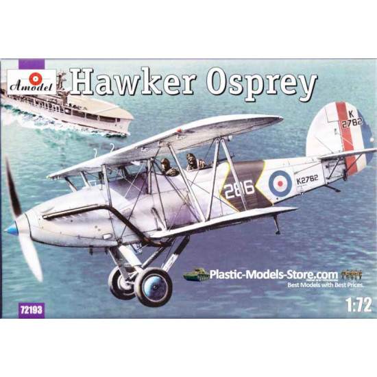 Hawker Osprey British Biplane 1/72 Amodel 72193