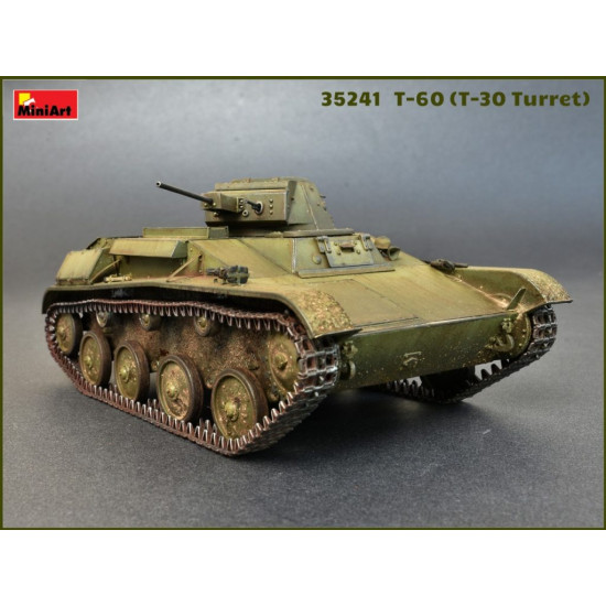 T-60 (T-30 Turret) INTERIOR KIT PLASTIC MODEL SCALE 1/35 MINIART 35241