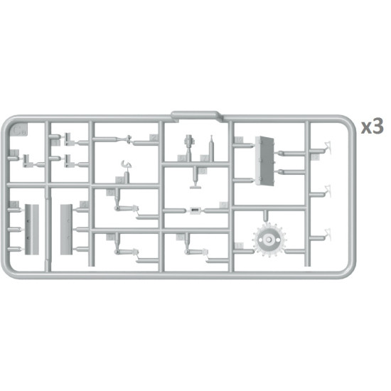 T-60 LATE SERIES, Screened (Gorky Automobile Plant) INTERIOR KIT - PLASTIC MODEL SCALE 1/35 MINIART 35232