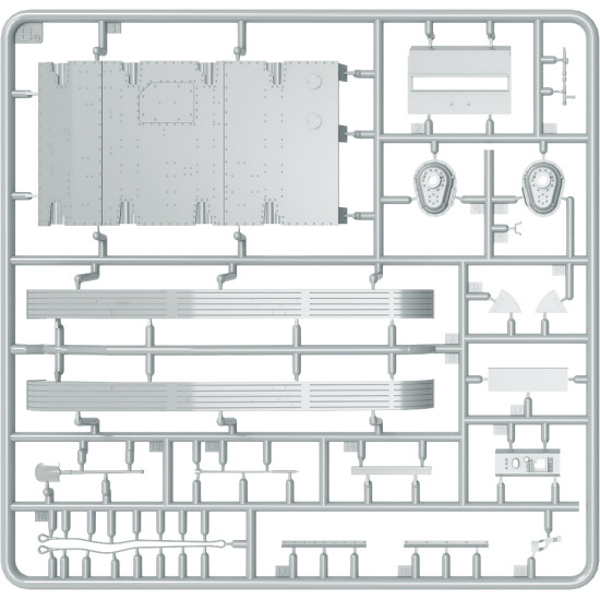 T-60 Plant No. INTERIOR KIT - PLASTIC MODEL SCALE 1/35 MINIART 35219