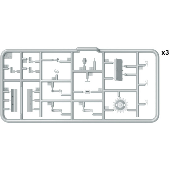 T-60 Plant No. INTERIOR KIT - PLASTIC MODEL SCALE 1/35 MINIART 35219