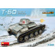 T-60 EARLY SERIES. SOVIET LIGHT TANK INTERIOR KIT - PLASTIC MODEL SCALE 1/35 MINIART 35215