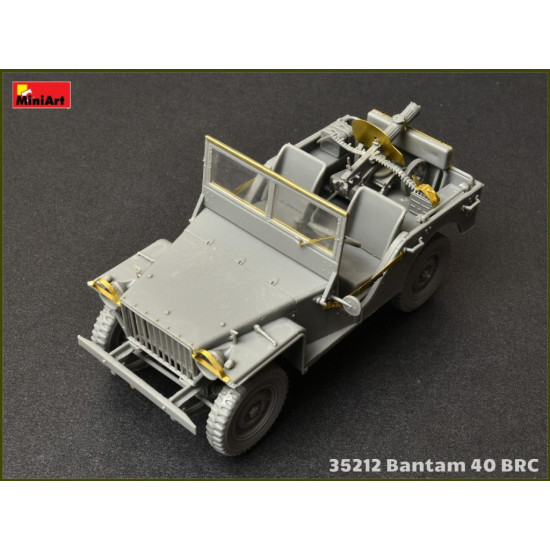 MiniArt 35212 1/35 Scale Model Kit Military Car American Jeep Bantam BRC 40 for sale online 