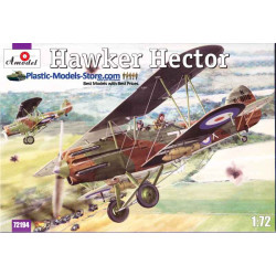 Hawker Hector British Biplane 1/72 Amodel 72194