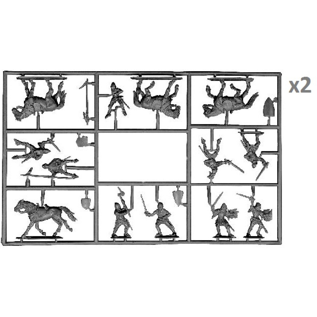 ASSAULT OF MEDIEVAL FORTRESS PLASTIC MODEL KIT SCALE 1/72 Miniart 72033 Model Kit Diorama