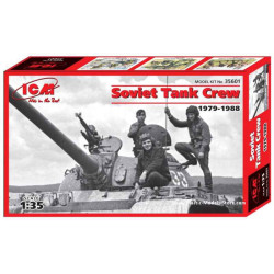 Soviet Tank Crew 1977-1988 3 fig. 1/35 ICM 35601