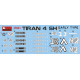 TIRAN 4 Sh EARLY TYPE INTERIOR KIT - PLASTIC MODEL KIT SCALE 1/35 MINIART 37021