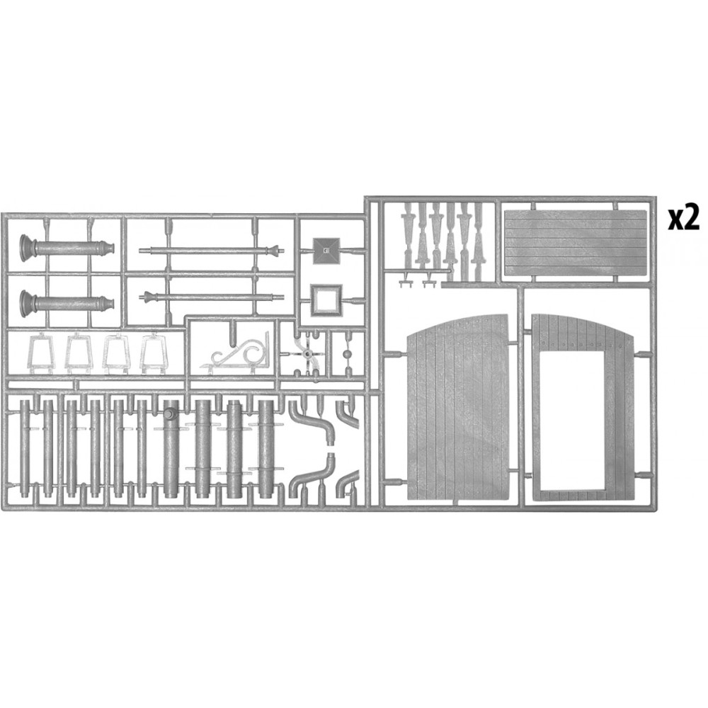 ACCESSORIES FOR BUILDINGS PLASTIC MODEL KIT SCALE 1/35 MINIART 35585 Model Kit Diorama