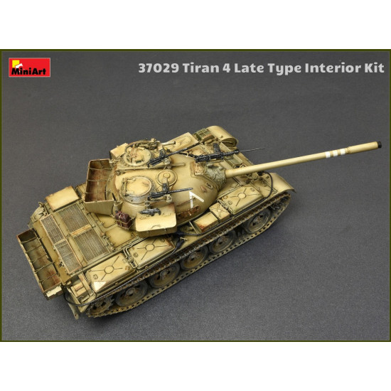 TIRAN 4 LATE TYPE INTERIOR KIT - PLASTIC MODEL KIT SCALE 1/35 MINIART 37029