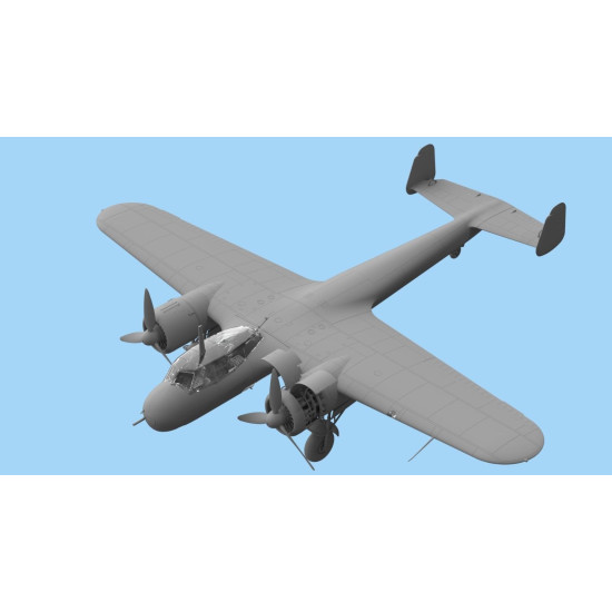 ICM 48244 - 1/48 Do 17Z-2 German Bomber, WWII, scale plastic model kit 