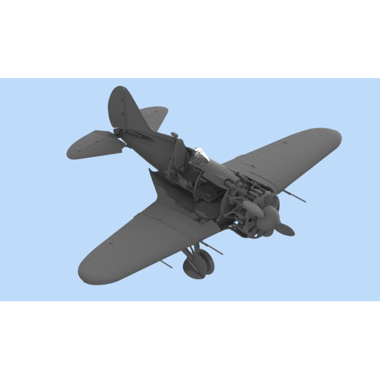 POLIKARPOV I-16 TYPE 28 WWII SOVIET FIGHTER AIRCRAFT MODEL 1/32 SCALE ICM 32002