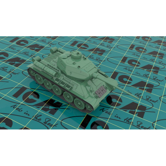 T-34-85 WWII SOVIET MEDIUM TANK SCALE 1/35 ICM 35367