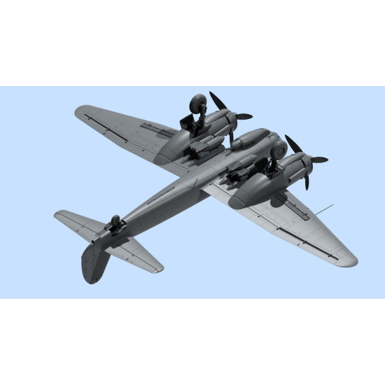 JU 88A-4 WWII AXIS BOMBER PLASTIC MODEL AIRCRAFT KIT SCALE 1/48 ICM 48237