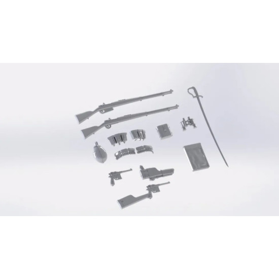 Us Stock Plastic Model Building Wwi Turkich Infantry Weapons And Equipment 1/35 Icm 35699 Us Stock Plastic Model Building Wwi Turkich Infantry Weapons And Equipment 1/35 Icm 35699