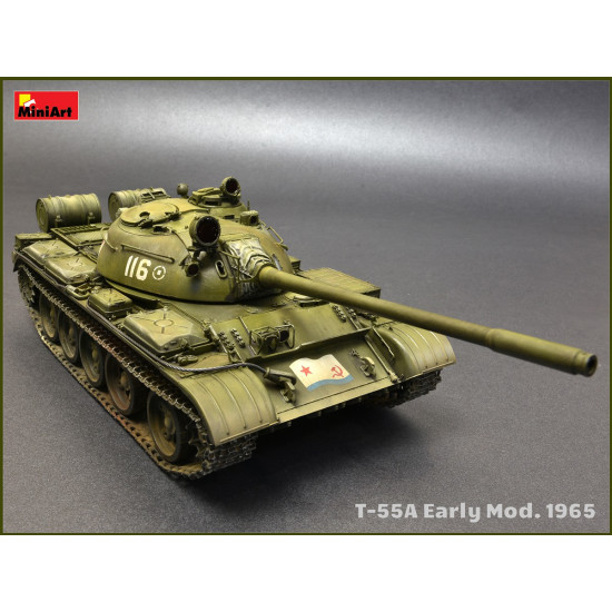 T-55A EARLY Mod. 1965 - PLASTIC MODEL KIT SCALE 1/35 MINIART 37057