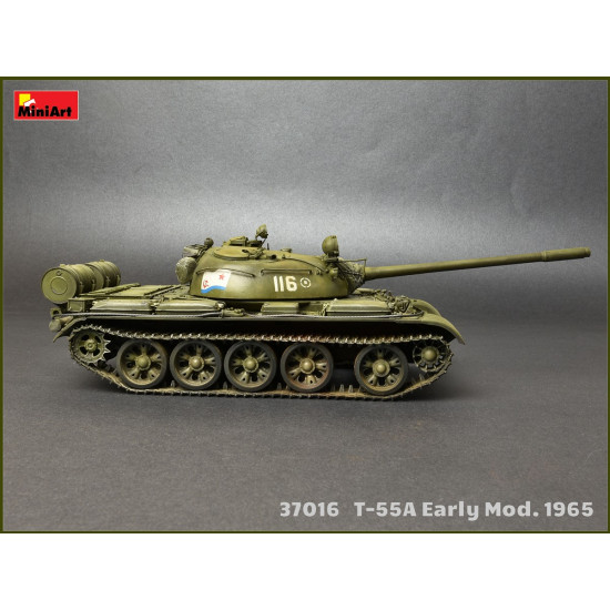 T-55A EARLY Mod. 1965. INTERIOR KIT - PLASTIC MODEL KIT SCALE 1/35 MINIART 37016