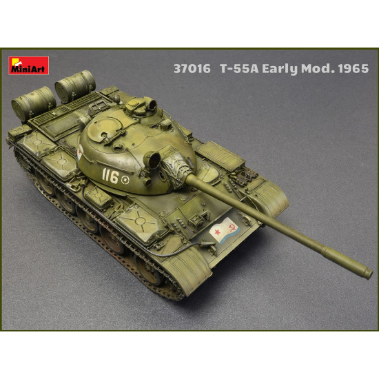 T-55A EARLY Mod. 1965. INTERIOR KIT - PLASTIC MODEL KIT SCALE 1/35 MINIART 37016