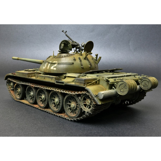 T-54A SOVIET MEDIUM TANK - PLASTIC MODEL KIT SCALE 1/35 MINIART 37017