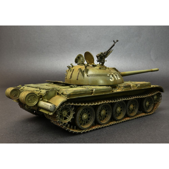 T-54A SOVIET MEDIUM TANK - PLASTIC MODEL KIT SCALE 1/35 MINIART 37017